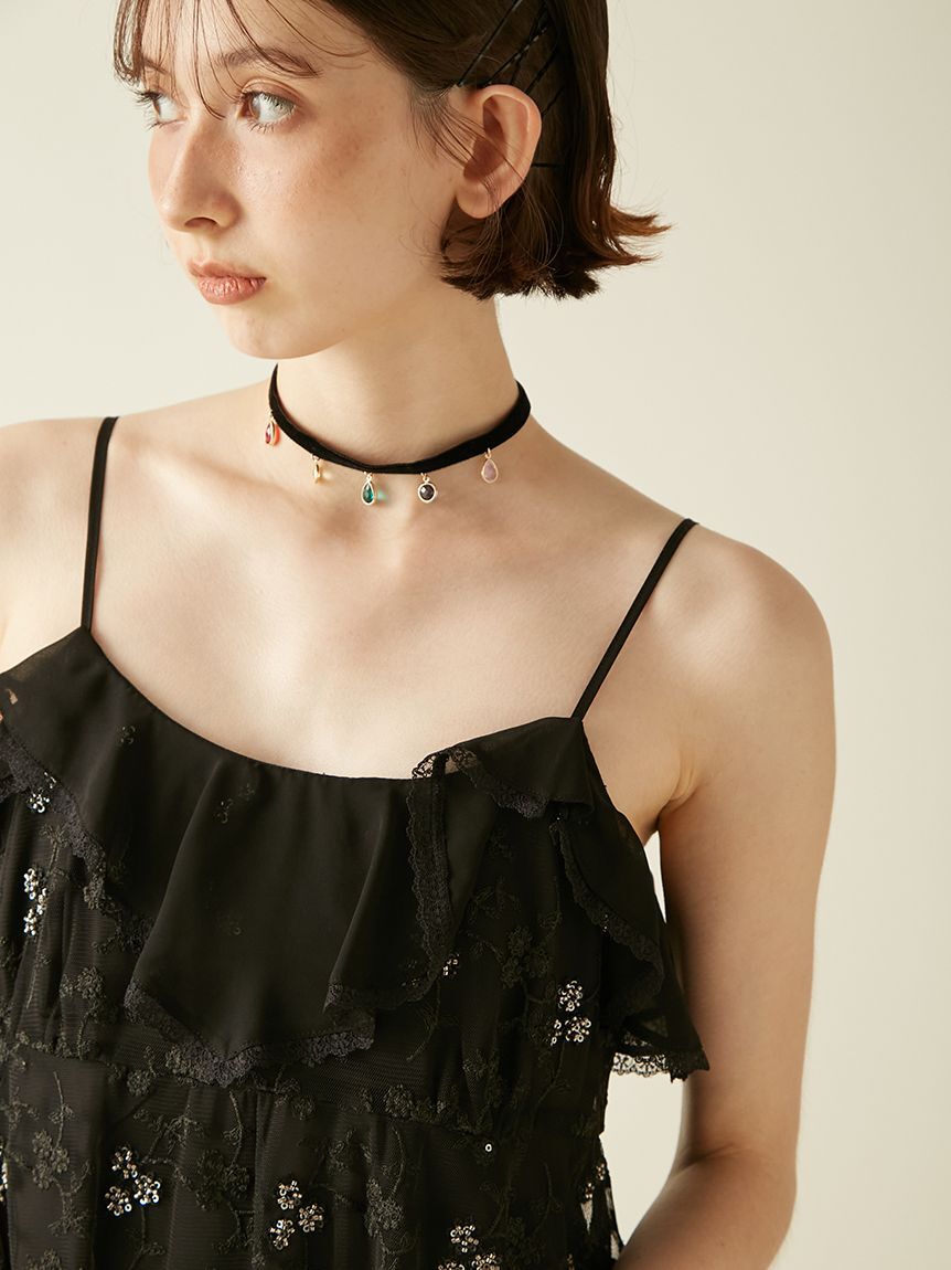 LILY BROWN「バリエーションチョーカー」|ネックレス|