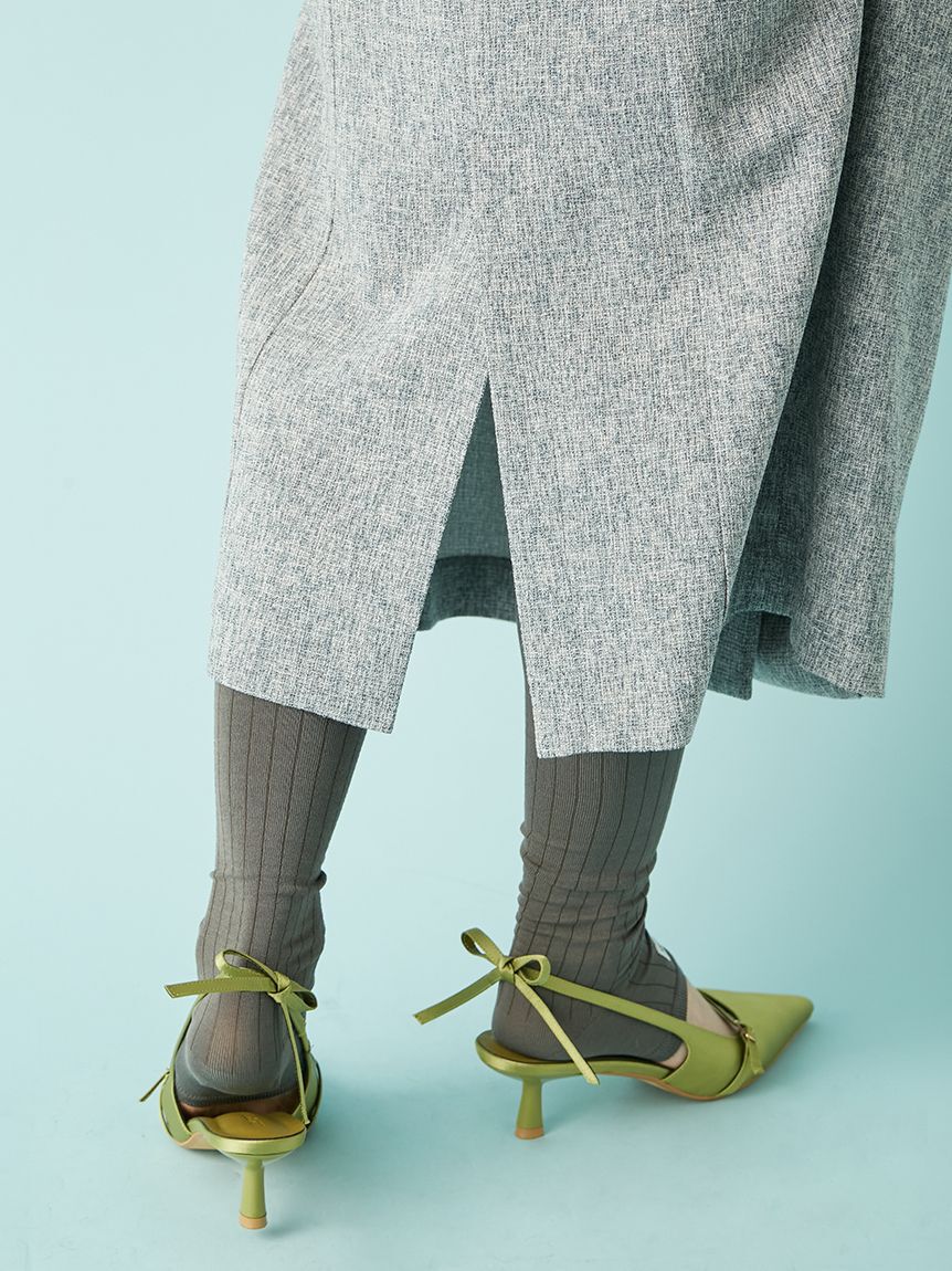 LILY BROWN「デコルテレイヤードトレンチワンピース」|ワンピース|