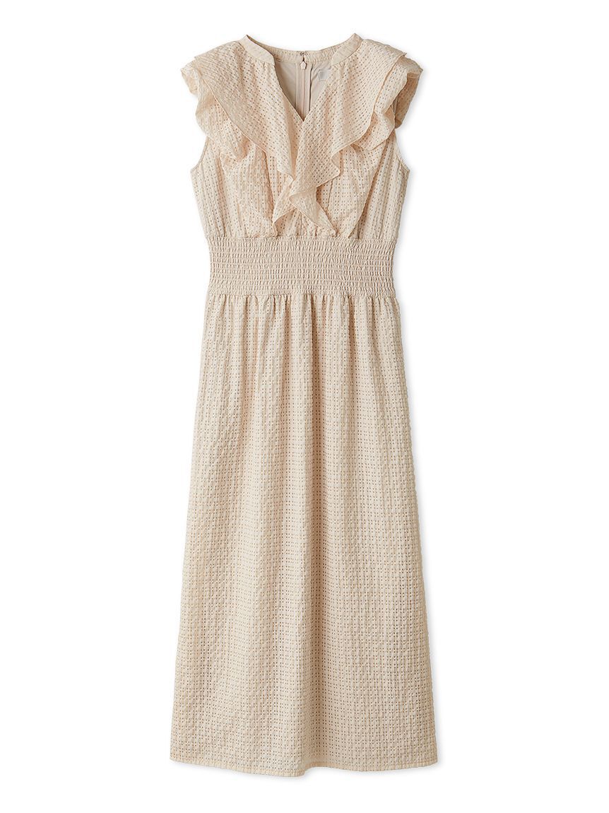 CELFORD「フリルシャーリングタイトワンピース」|ワンピース|