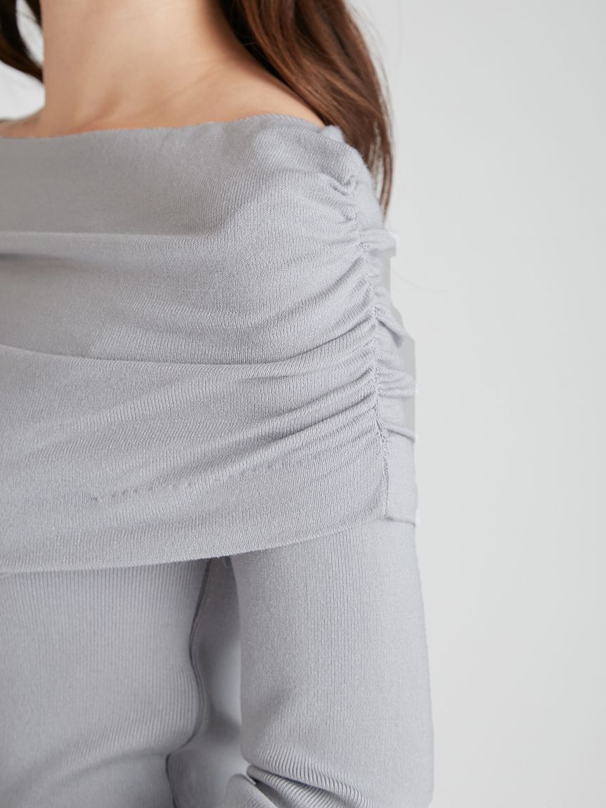 CELFORD「オフショルニットドッキングワンピース」|ワンピース|