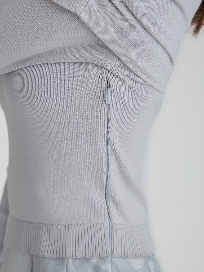 CELFORD「オフショルニットドッキングワンピース」|ワンピース|