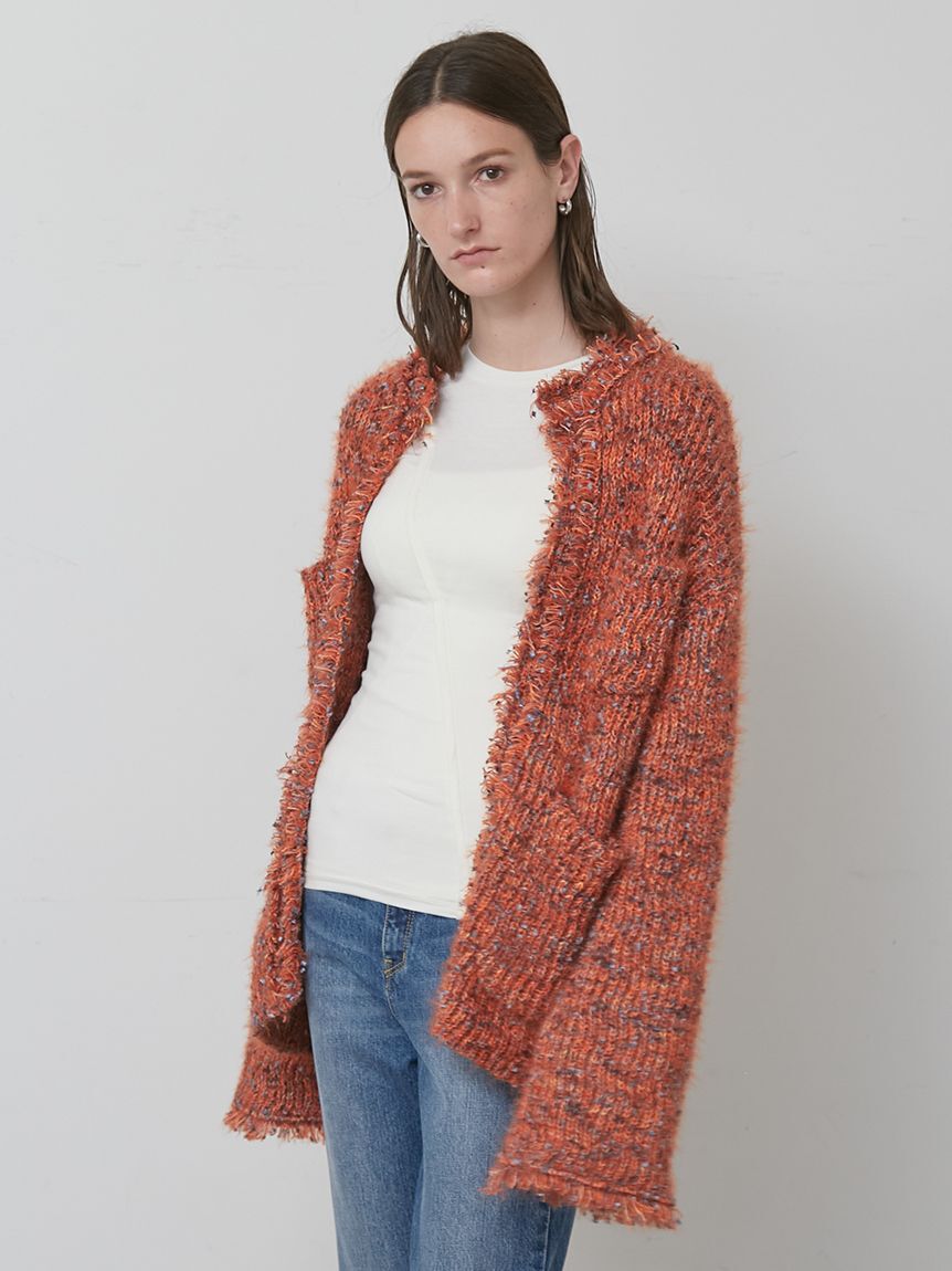 styling/「ミックスツイードカーディガン」|カーディガン|