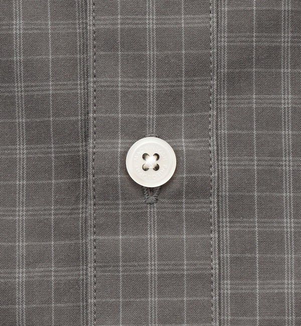 MACKINTOSH PHILOSOPHY「GREY LABEL バンドカラーパターンドシャツ」|シャツ・ブラウス|