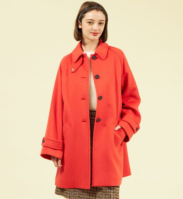 MACKINTOSH PHILOSOPHY「【WELBURY(ウェルベリー)】」|ステンカラーコート|オレンジ