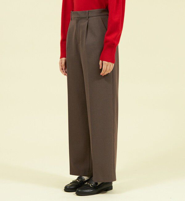 MACKINTOSH PHILOSOPHY「ブラッシュドライニングワイドパンツ」|その他|