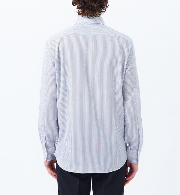MACKINTOSH PHILOSOPHY「トロッター ボタンダウンシャツ 無地/トリコットストライプ」|シャツ・ブラウス|