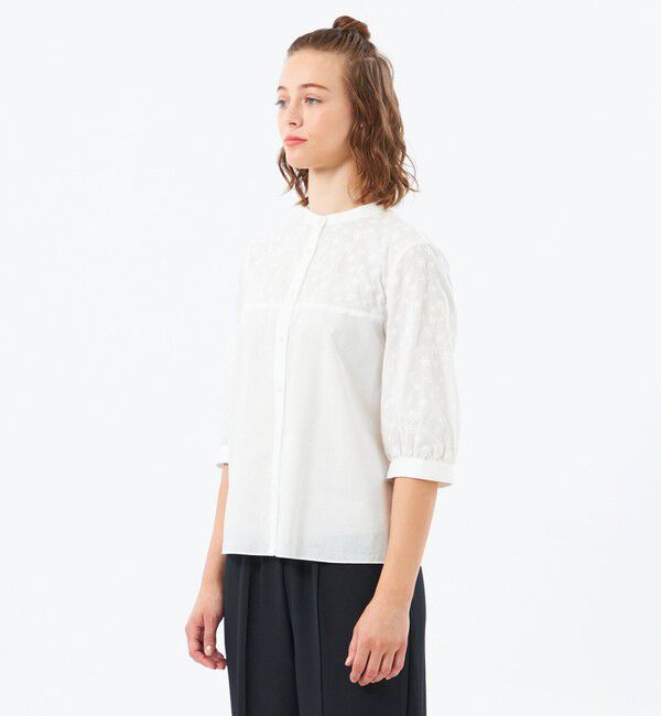 MACKINTOSH PHILOSOPHY「フラワーレースブラウス」|シャツ・ブラウス|
