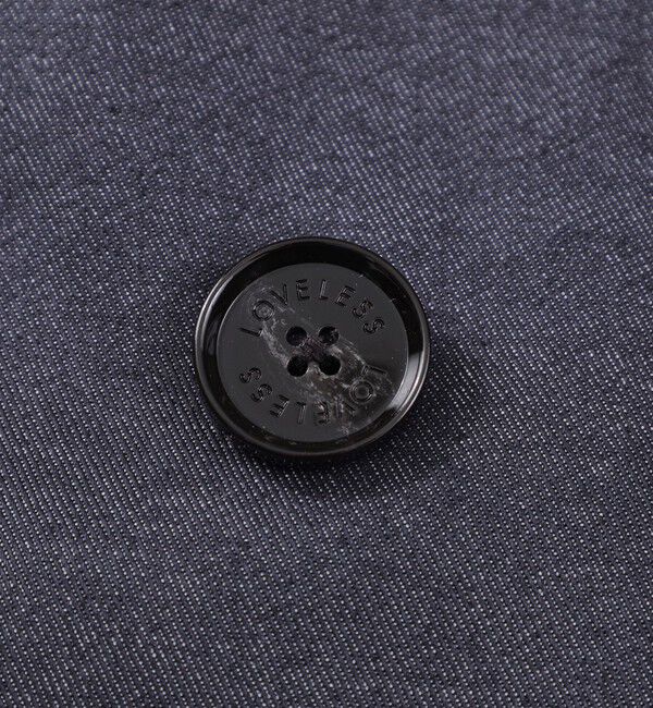  「デニムライクブロッキングトレンチコート」|トレンチコート|