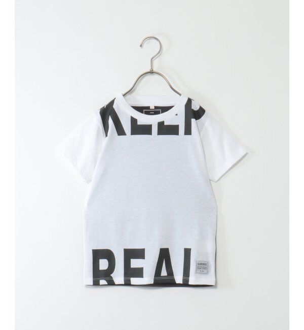 ikka kids「【キッズ】ビッグロゴTシャツ（120~160cm）」|Tシャツ・カットソー|オフホワイト