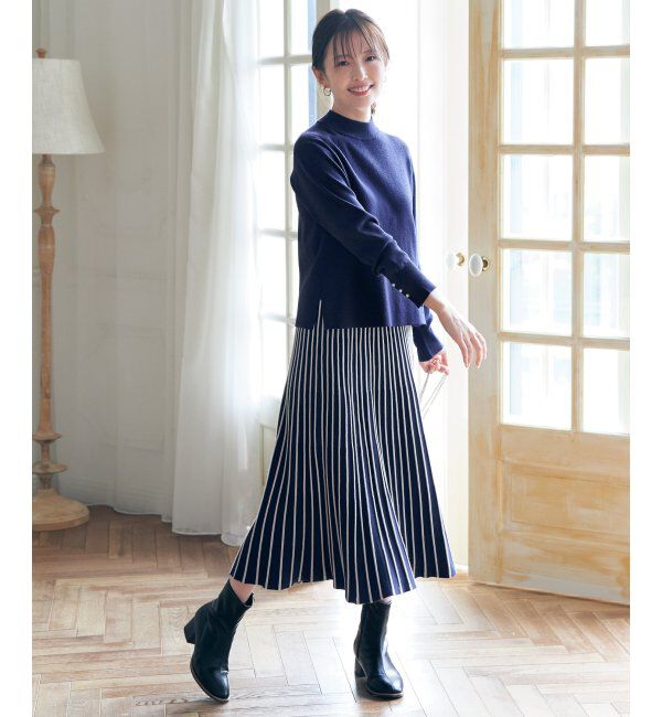 IKKA LOUNGE「配色ニットアップ」|その他|