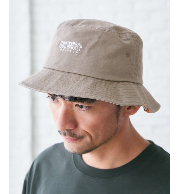 ikka「UNIVERSAL OVERALL ユニバーサルオーバーオール タイプライターツイルハット」|その他|グレー