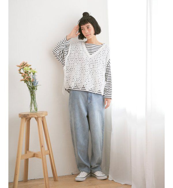 Lbc with Life「レースベスト」|シャツ・ブラウス|