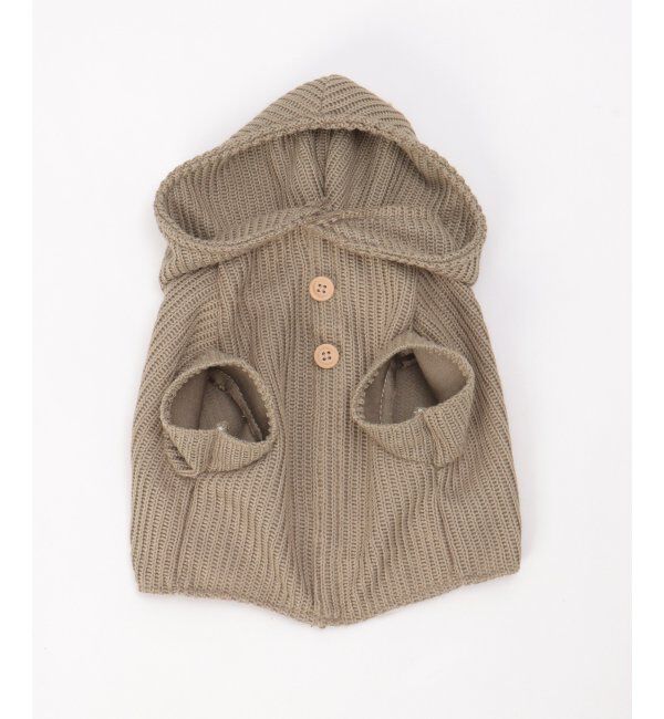 Lbc with Life「PLUFFY 抱き枕 ニットパーカー」|クッション・クッションカバー|