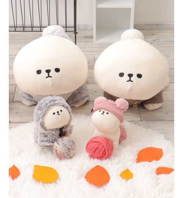 Lbc with Life「PLUFFY 抱き枕 ニットパーカー」|クッション・クッションカバー|