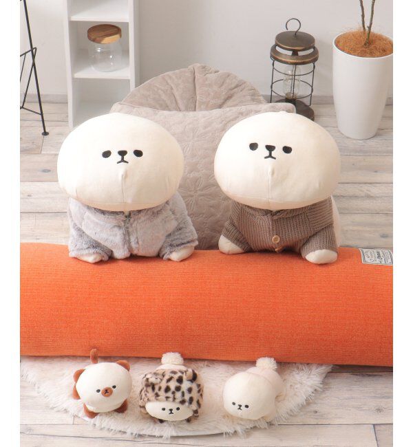 Lbc with Life「PLUFFY 抱き枕 ニットパーカー」|クッション・クッションカバー|