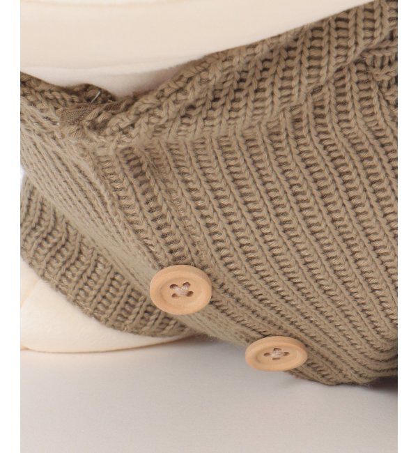 Lbc with Life「PLUFFY 抱き枕 ニットパーカー」|クッション・クッションカバー|