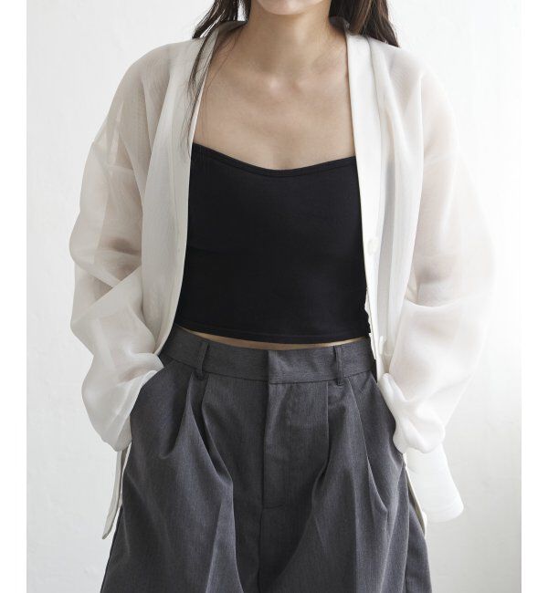 VENCE share style「シアーダンボールカーディガン」|その他|