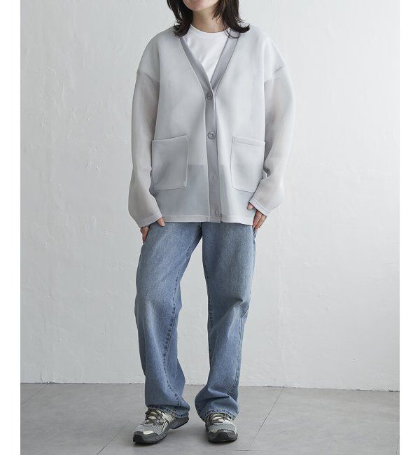 VENCE share style「シアーダンボールカーディガン」|その他|
