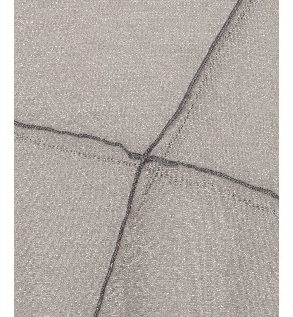 VENCE share style「ラメチュール切り替えプルオーバー」|Tシャツ・カットソー|