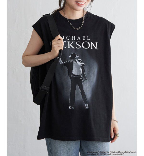 VENCE share style「Michael Jackson マイケル・ジャクソン ノースリーブ」|Tシャツ・カットソー|