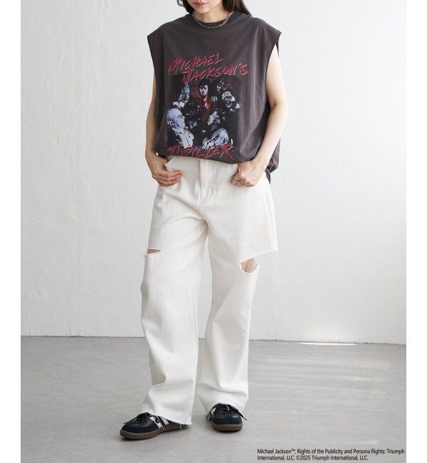 VENCE share style「Michael Jackson マイケル・ジャクソン ノースリーブ」|Tシャツ・カットソー|