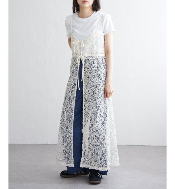 VENCE share style「コードレースフロントリボンジレ」|シャツ・ブラウス|