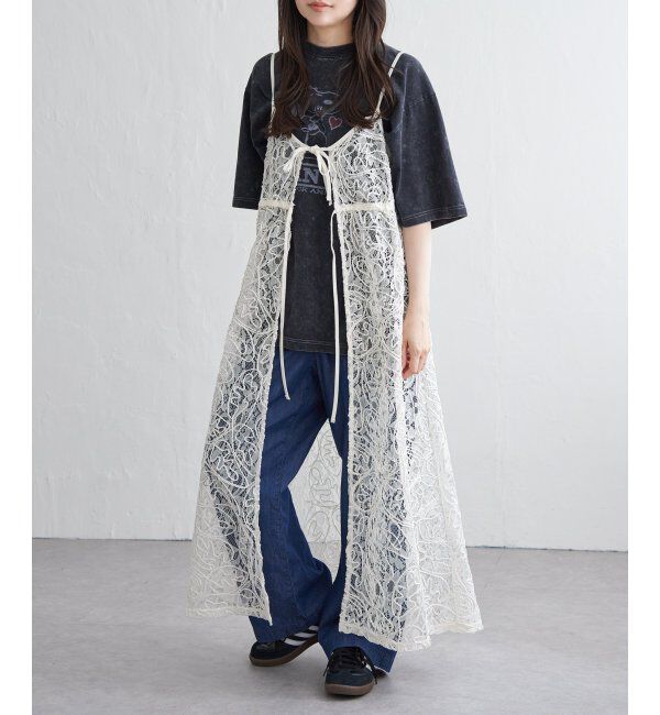 VENCE share style「コードレースフロントリボンジレ」|シャツ・ブラウス|