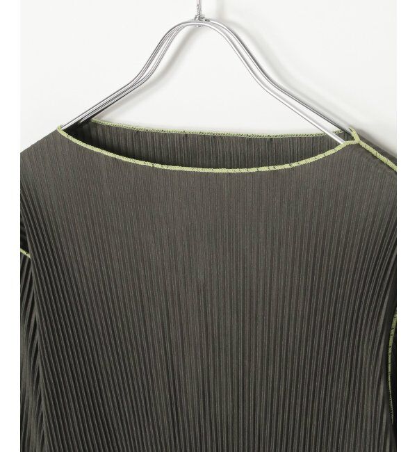 VENCE share style「プリーツ加工配色袖トップス」|その他|