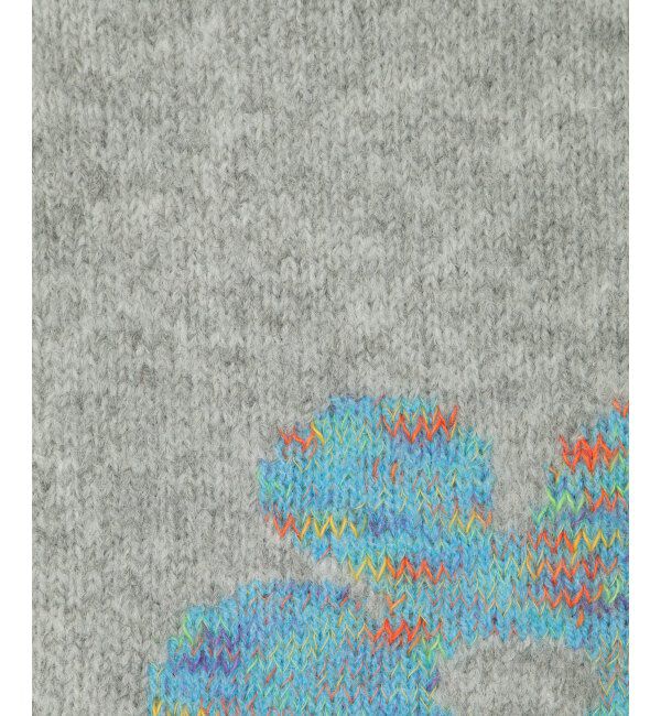 VENCE share style「MIXフラワーモチーフジャガードプルオーバー」|ニット・セーター|