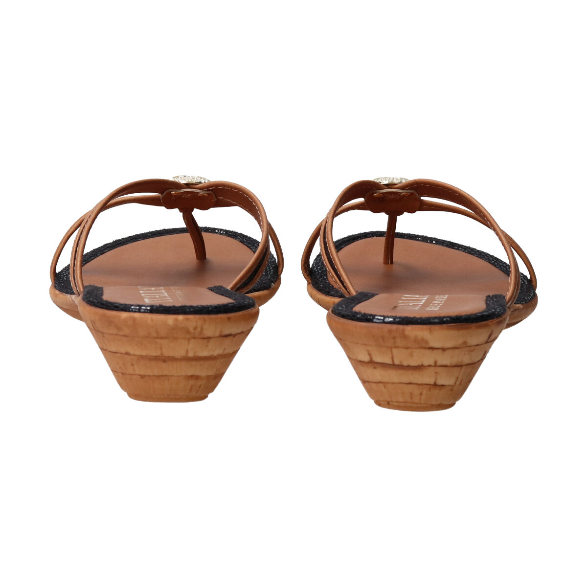 IMPORT SELECT「【ITALIAN SHOEMAKERS】シェルモチーフトングサンダル」|サンダル|