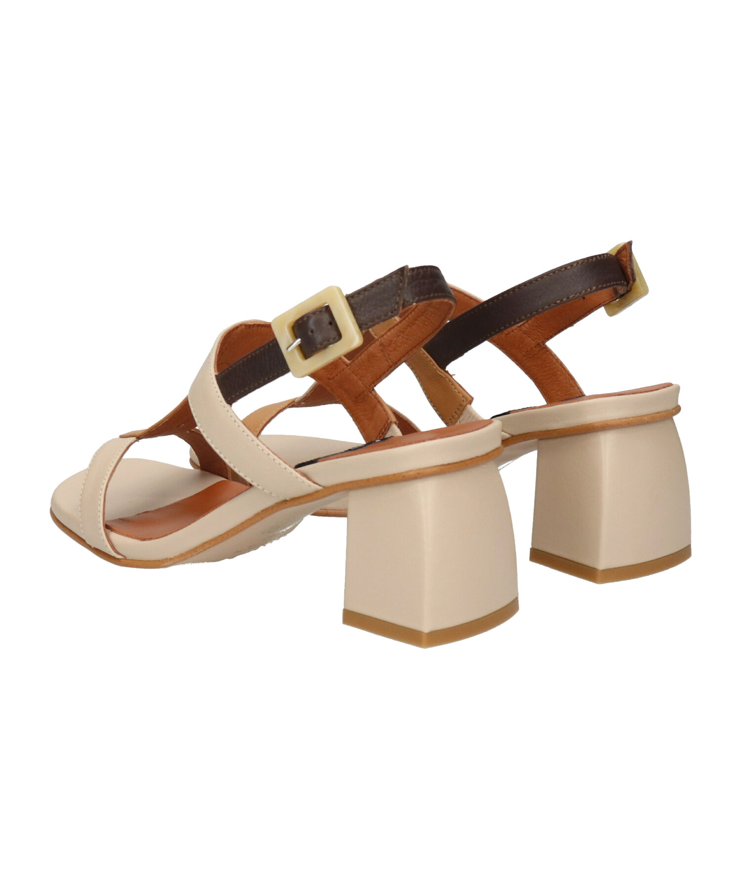 IMPORT SELECT「【ANGEL ALARCON】カラーコンビチャンキーヒールサンダル(D52007)」|サンダル|