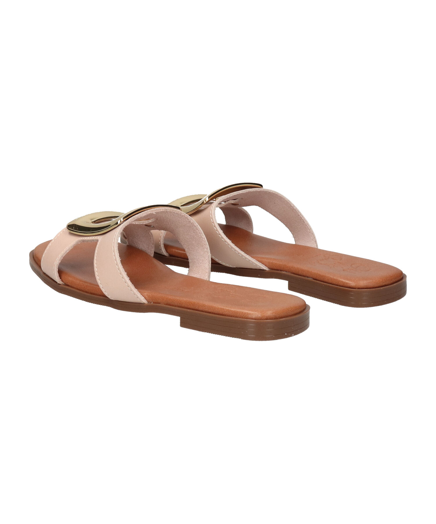 IMPORT SELECT「【Oh my Sandals】スクエアトウフラットバックルサンダル(E52303)」|サンダル|