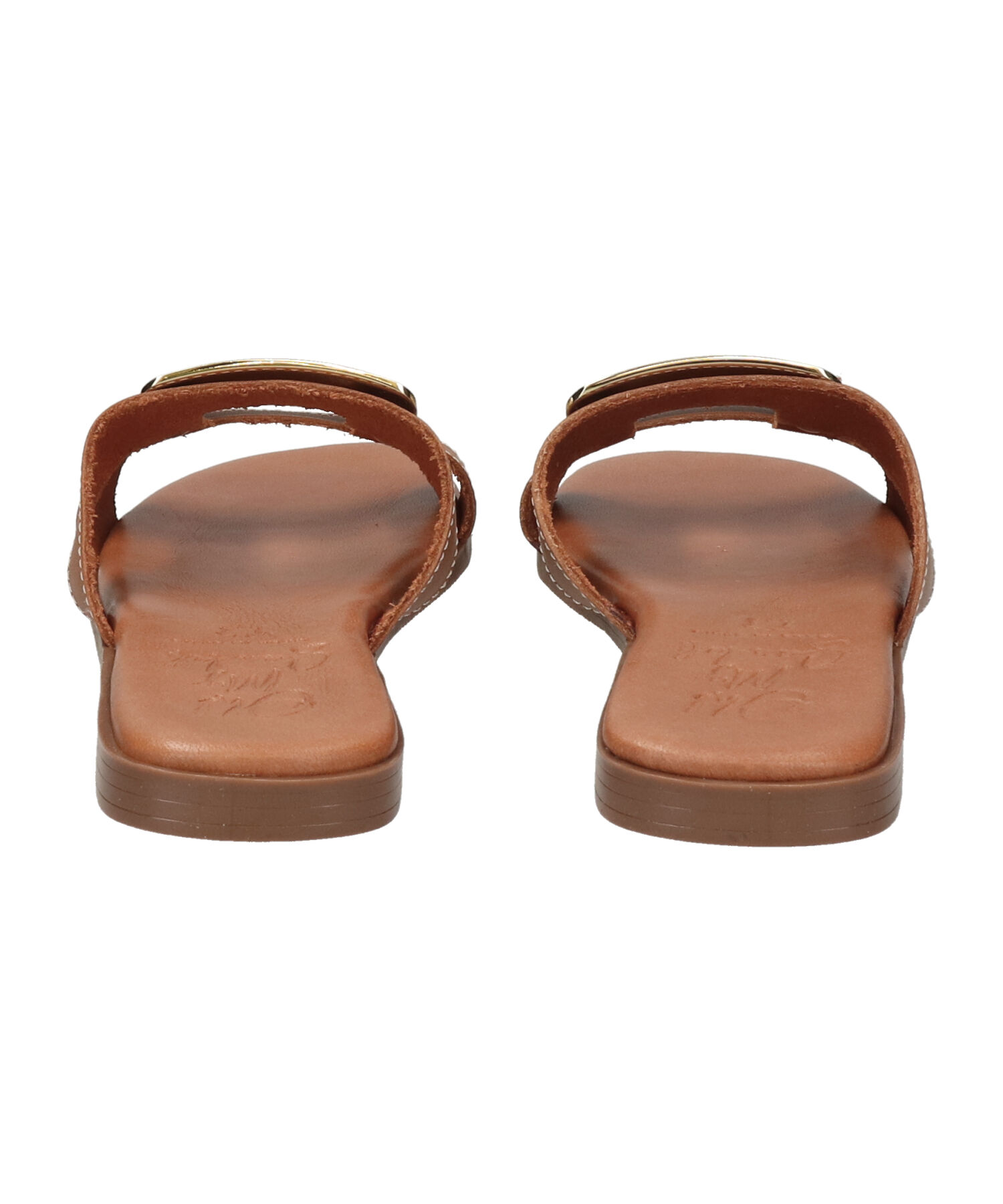 IMPORT SELECT「【Oh my Sandals】スクエアトウフラットバックルサンダル(E52303)」|サンダル|