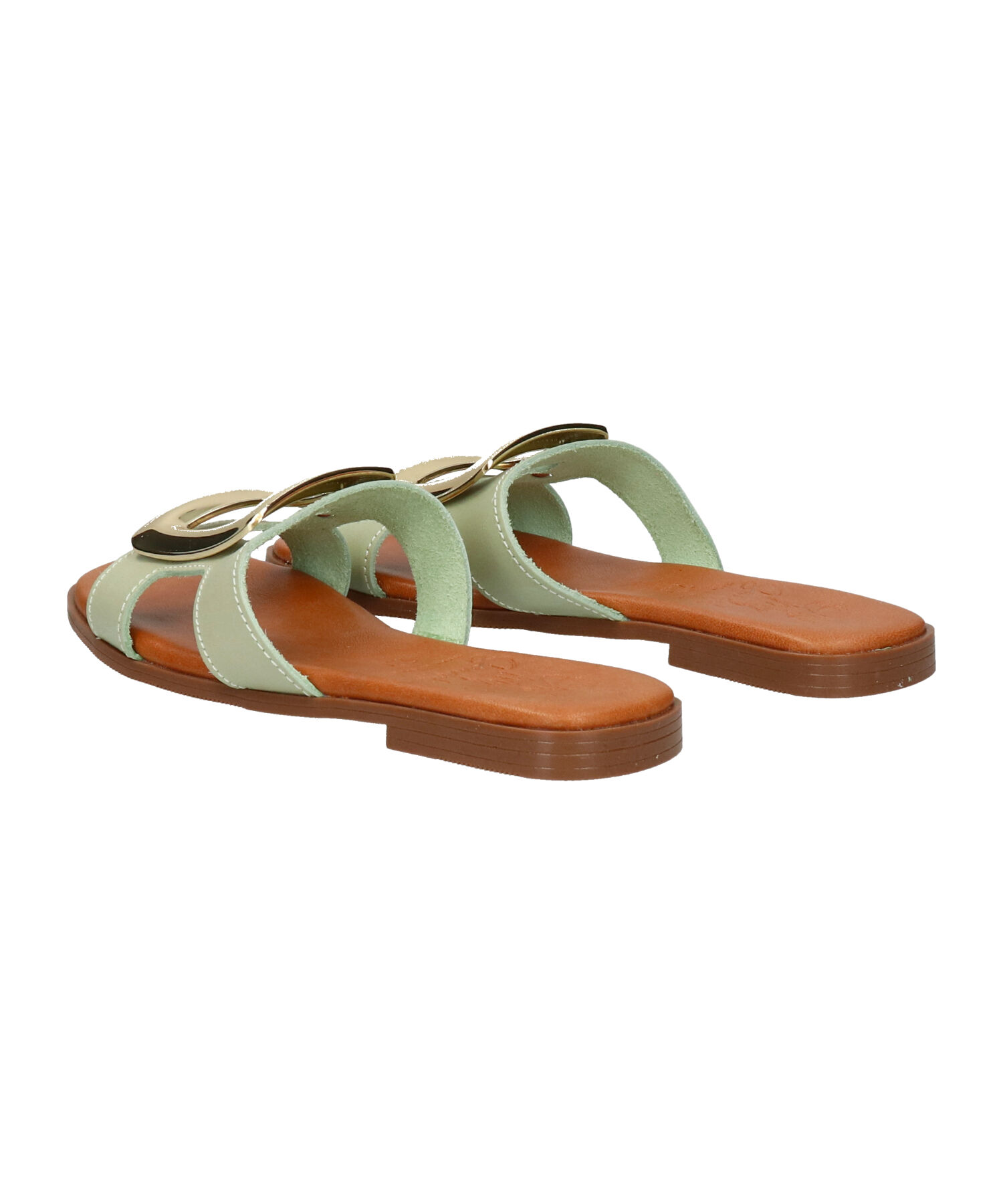 IMPORT SELECT「【Oh my Sandals】スクエアトウフラットバックルサンダル(E52303)」|サンダル|