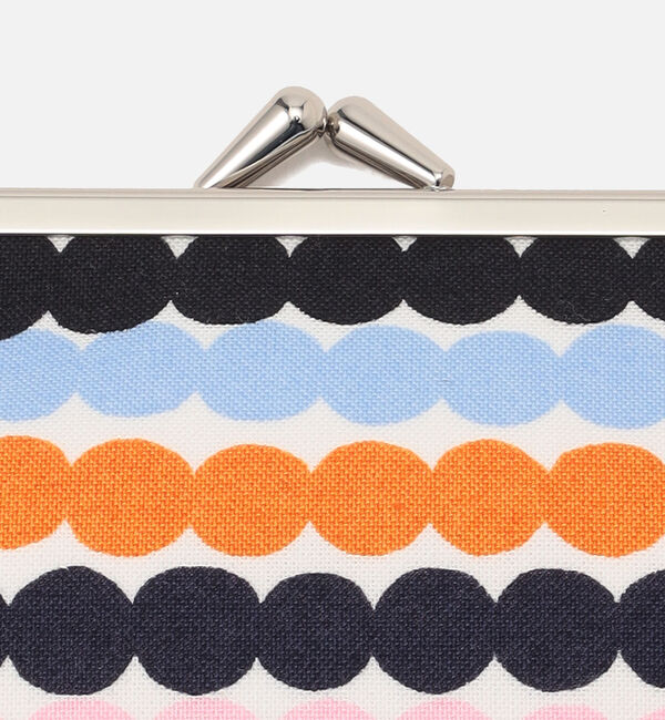 Marimekko「Mini Rasymatto Silmalasikukkaro がま口ポーチ」|ポーチ|