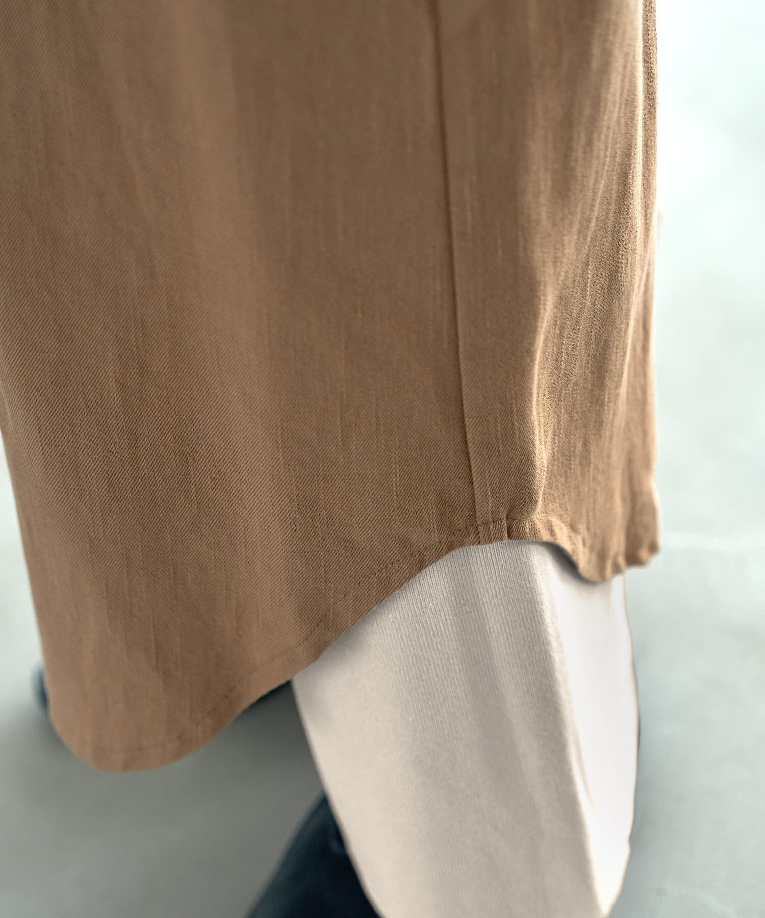 STYLE DELI「スラブコットンシャツワンピース」|ワンピース|