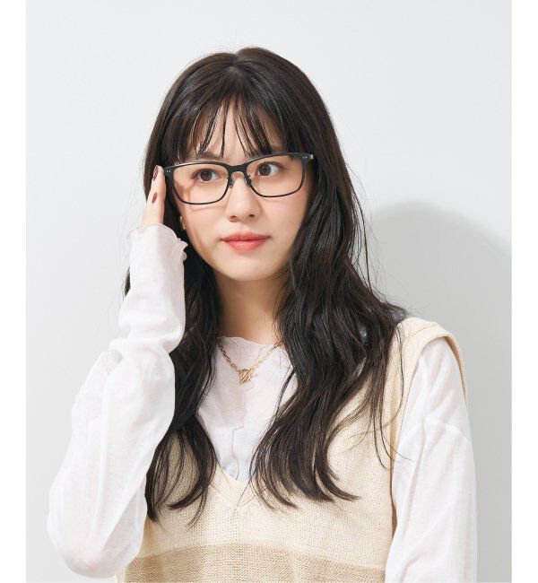  「Zoff|UNITED ARROWS|ウェリントン型 メガネ｜ユナイテッドアローズ  ビジネス 軽量 レンズ交換券付」|メガネ|