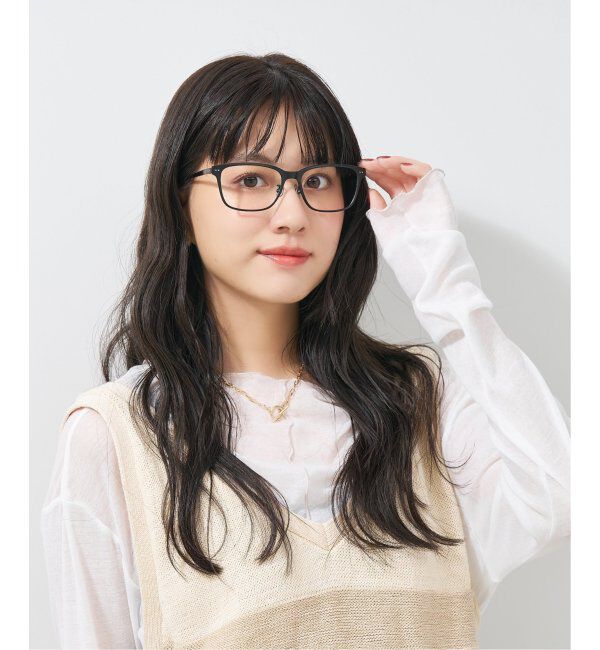  「Zoff|UNITED ARROWS|ウェリントン型 メガネ｜ユナイテッドアローズ  ビジネス 軽量 レンズ交換券付」|メガネ|