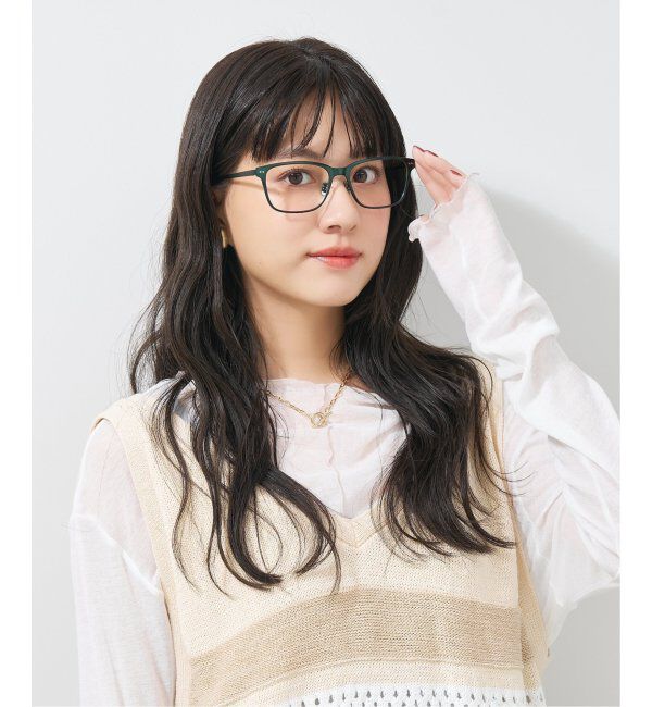  「Zoff|UNITED ARROWS|ウェリントン型 メガネ｜ユナイテッドアローズ  ビジネス 軽量 レンズ交換券付」|メガネ|