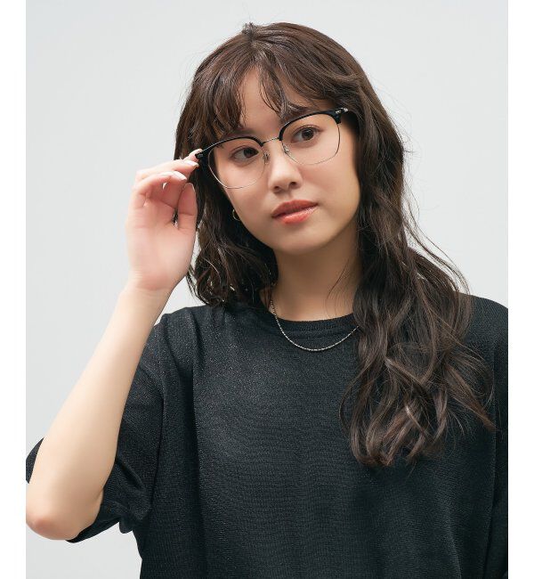  「Zoff｜takashi kumagai ウェリントン型 メガネ サーモント｜伊達メガネ 度付きメガネ  レンズ交換券付」|メガネ|