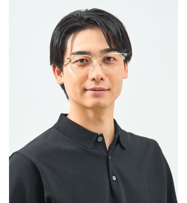  「Zoff｜takashi kumagai ウェリントン型 メガネ サーモント｜伊達メガネ 度付きメガネ  レンズ交換券付」|メガネ|