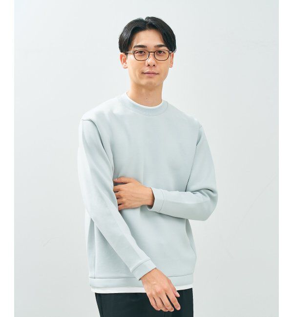  「ウェリントン型 メガネ | レザー調 ラバーテンプル ズレ落ち防止 眼鏡 伊達・度付き眼鏡  レンズ交換券付」|メガネ|