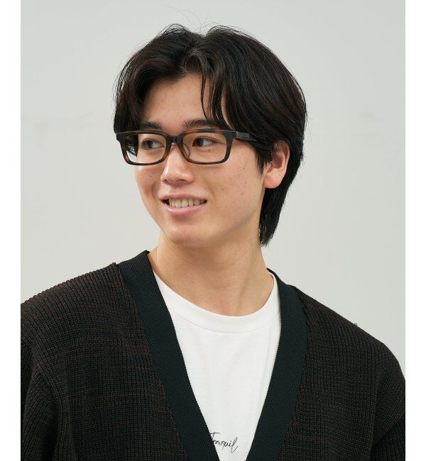  「ウェリントン型 メガネ | マツケリ MAZZUCCHELLI｜ 横長 伊達・度付き眼鏡 ユニセックス  レンズ交換券付」|メガネ|