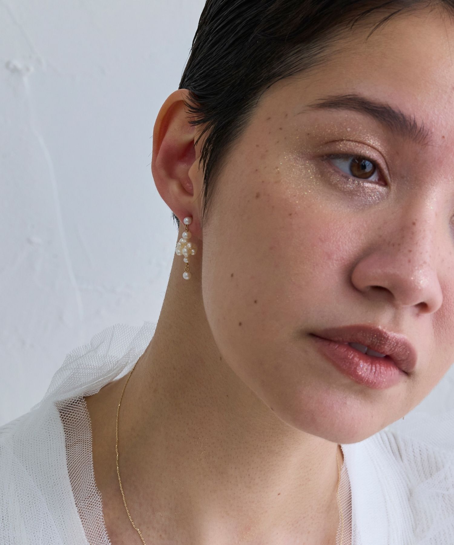 JUPITER「【K10】フルーツパールピアス」|ピアス|