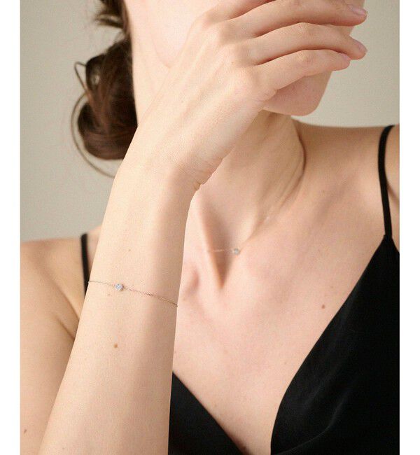 ete「K10 ブリリアント ダイヤモンド ブレスレット」|ブレスレット・バングル|