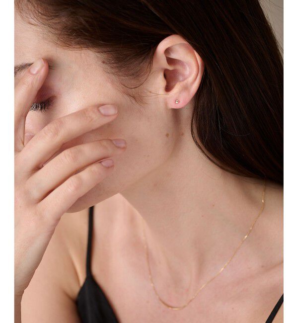 ete「K10YG ピアス」|ピアス|