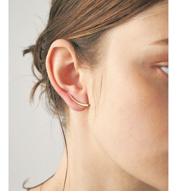 ete「[ONLINE Limited] ビジュー イヤークリップ」|イヤリング|