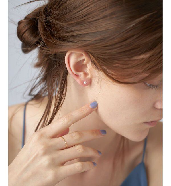 ete「K18YG パール ピアス」|ピアス|