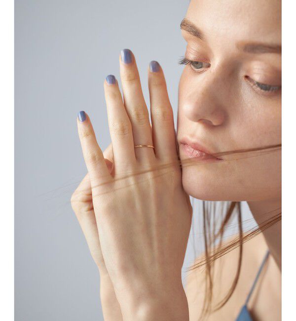 ete「[クレール]K18YG アロウカット リング」|リング|