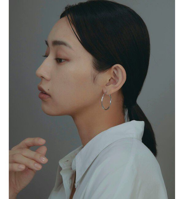 Jouete「ツイスト ラップピアス」|ピアス|